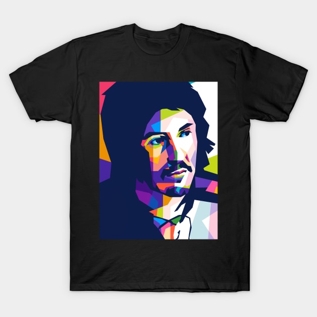 John Bonham Pop Art T-Shirt by Dethector